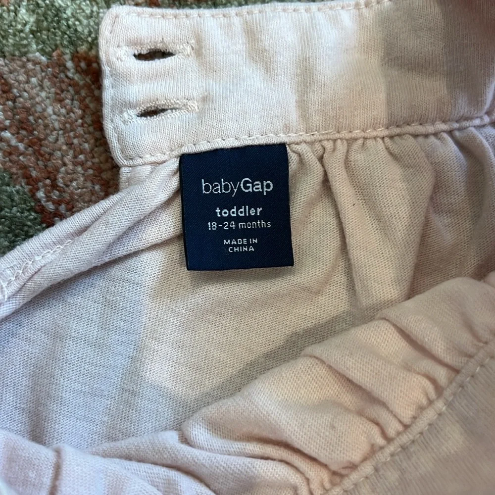 GAP Kids' Light Pink Ruffle Sleeve Blouse